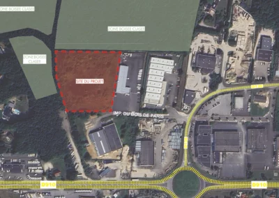 Terrain de 14.938 m² – Zone d’activité du Bois Paris à Nogent-le-phaye (28)